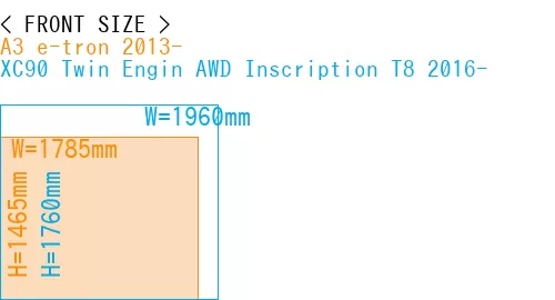 #A3 e-tron 2013- + XC90 Twin Engin AWD Inscription T8 2016-